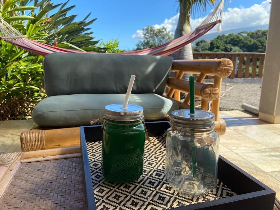 Cocooning Tropic Studio Avec Jacuzzi Privatif سانت لويس المظهر الخارجي الصورة